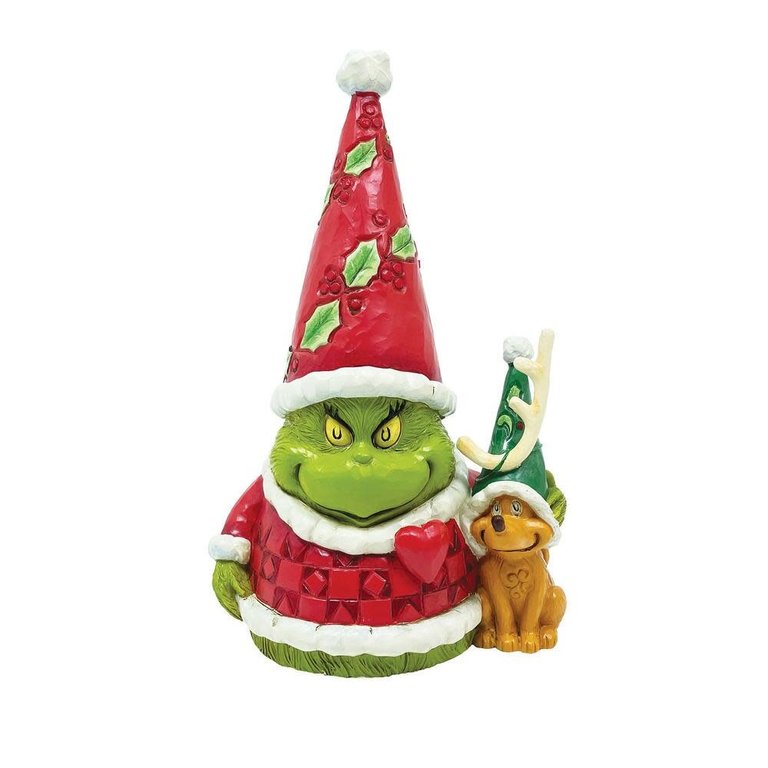 Grinch Gnome & Max - Jim Shore
