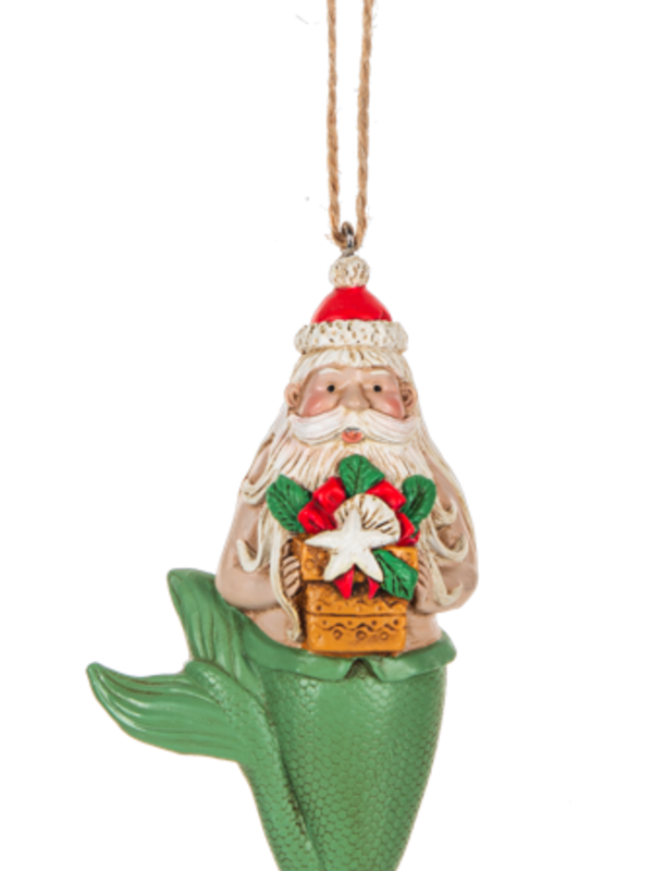 Ornement Père Noël Triton