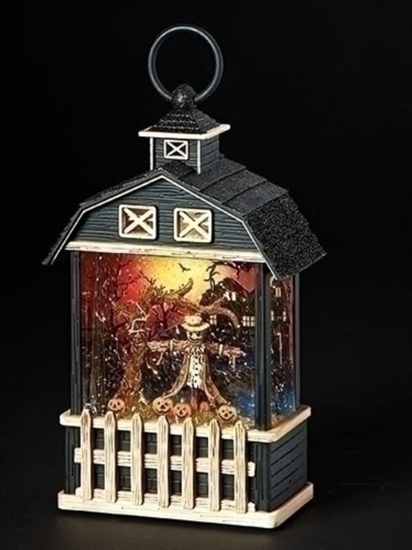 Lanterne Tourbillon Grange Hantée et Épouvantail DEL USB