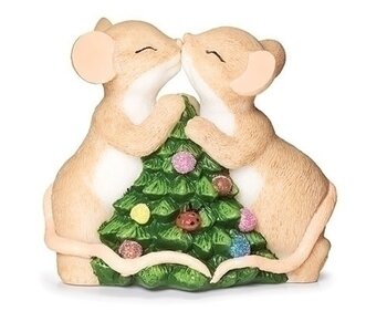 Souris "Our 1st Kissmas" Charming Tails 2.75"