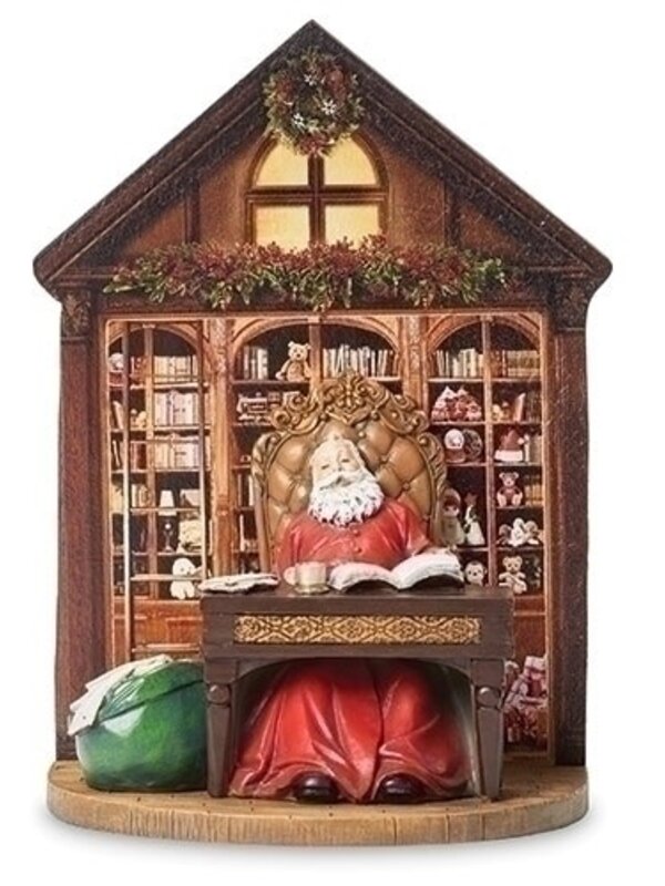Père Noël à son bureau 10.5"
