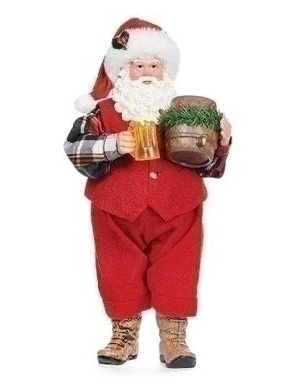 Père Noël Bière Fabriche 11"