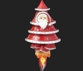 Veilleuse Père Noël Fusée