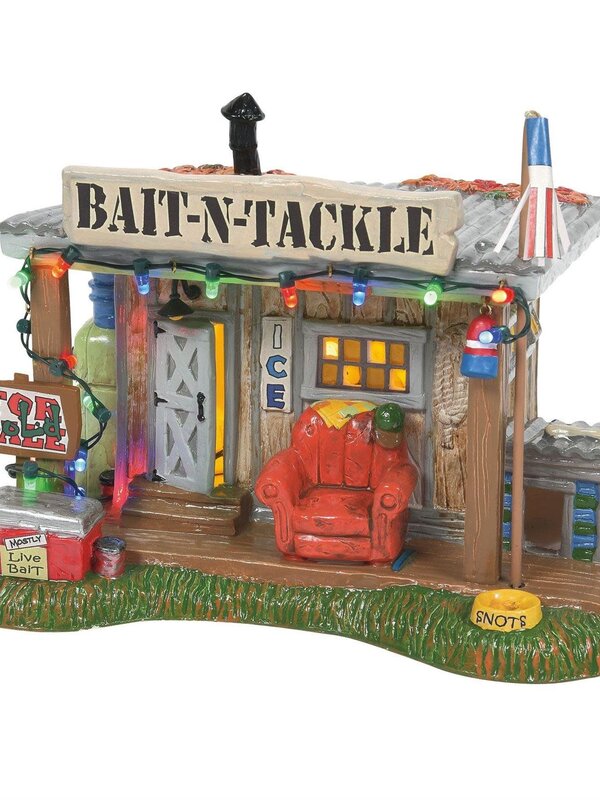 Christmas Vacation Selling the bait shop - Snow Village