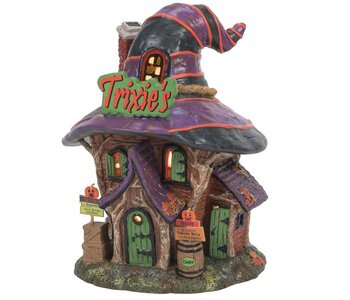 Trixie's Tricks & Treats - Snow Village Halloween