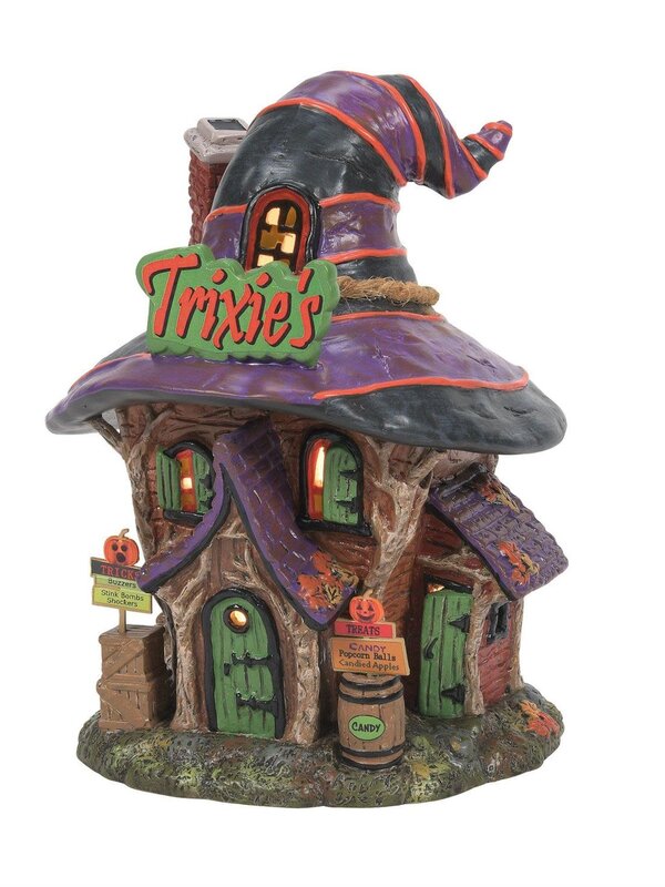 Trixie's Tricks & Treats - Snow Village Halloween