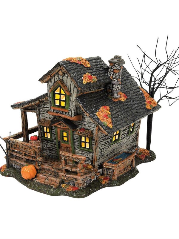 Ichabod Crane's House - Snow Village Halloween