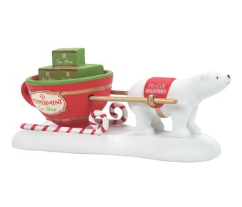 Teacup delivery service - North Pole Village