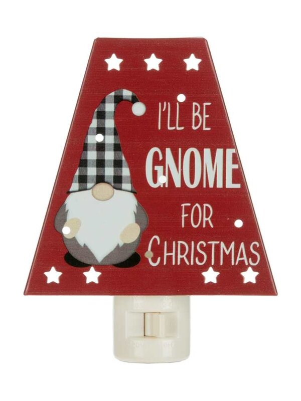 Christmas Traditions Veilleuse Gnome for Christmas 4"