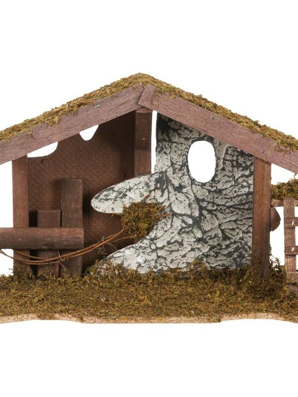 Christmas Traditions Étable 15 x 8 x5.5"
