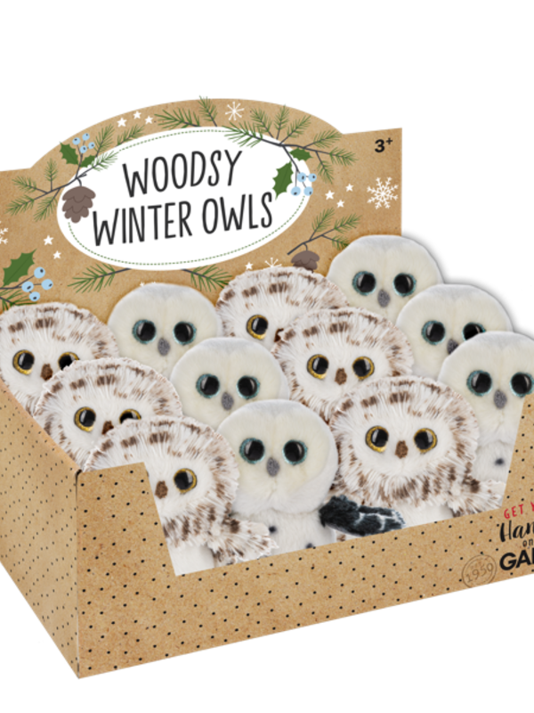 4.5" WOODSY WINTER OWL