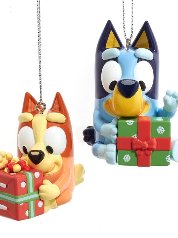 BLUEY & BINGO BLOW MOLD ORNS 2/A