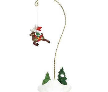 Elf Test Flight Aerial - North Pole Village