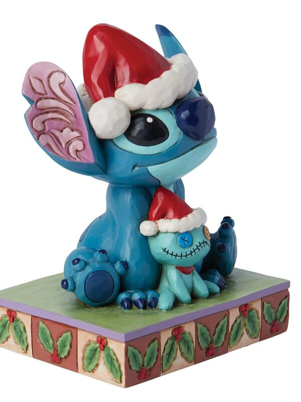 Santa Stitch with Scrump - Disney Traditions