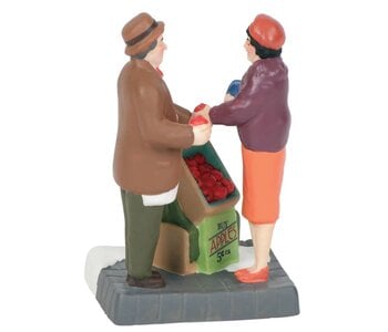 City Apple Vendor - Christmas In The City Accessory 6000575