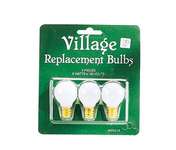 Replacement 120V Round Lite Bulb, Set of 3 56.99245