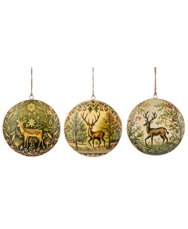 STAG DISK ORN METAL