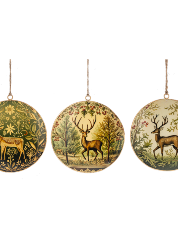 STAG DISK ORN METAL/3