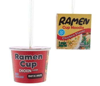 3"PAPER RAMEN NOODLE CUP ORN 2/A