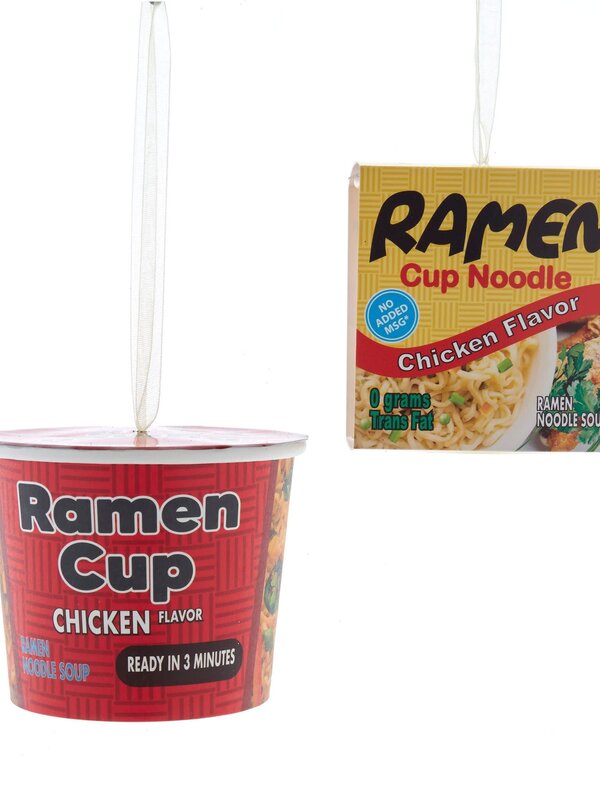 3"PAPER RAMEN NOODLE CUP ORN 2/A