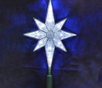 UL 10L 10.5"CLR LED 8-PT STAR TRTP