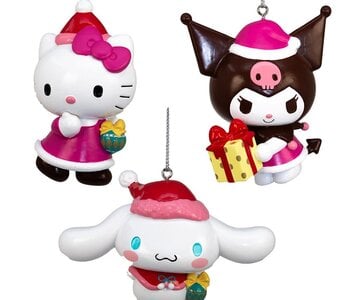 3.5"HELLO KITTY & FRIENDS ORN 3/A