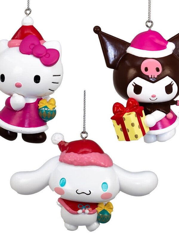 3.5"HELLO KITTY & FRIENDS ORN 3/A
