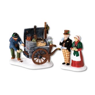 Department 56 The Coffee-Stall Ens. 2 - Dickens Village 56.58571 Department 56 The Coffee-Stall Ens. 2 - Dickens Village 56.58571