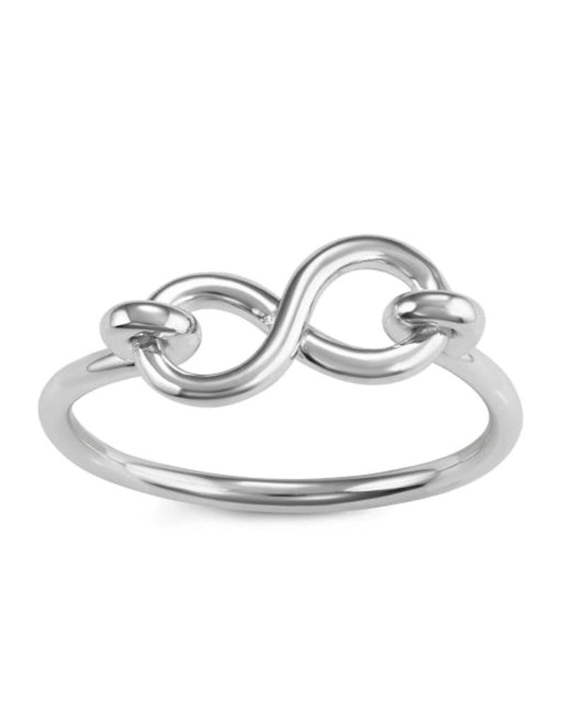 Sterling Silver Wire Infinity Ring