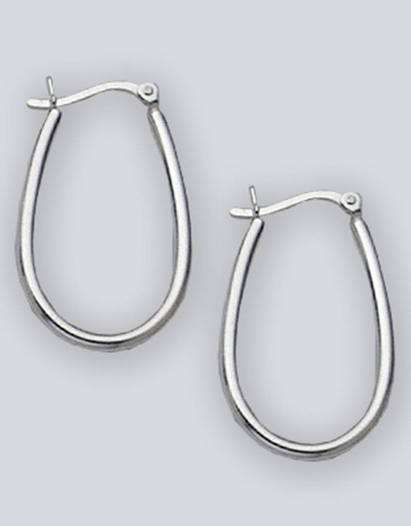 U-Shaped Hoop Earrings 33mm
