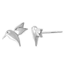 Hummingbird Stud Earrings 9mm