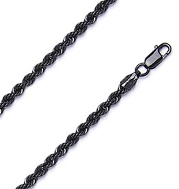 Black Rope 080 Necklace