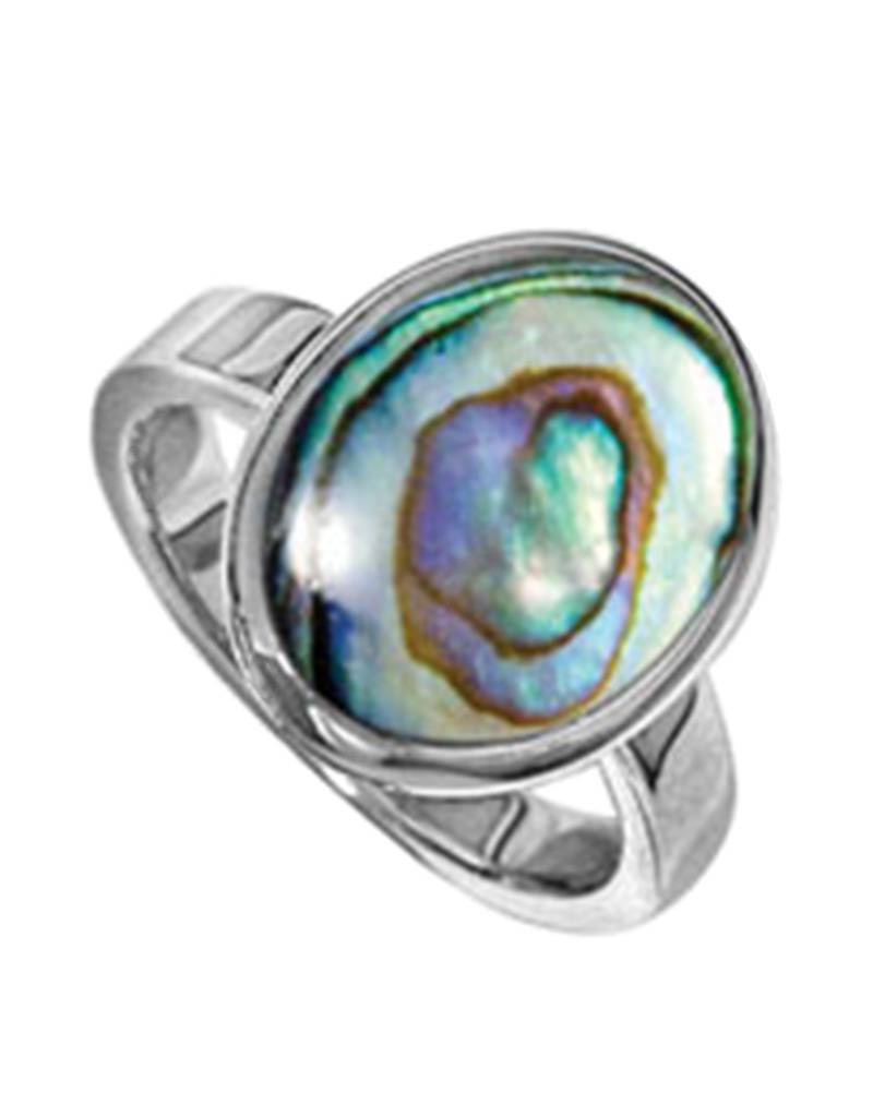 Oval Abalone Ring