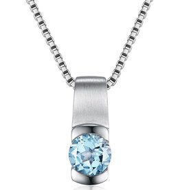 Blue Topaz Necklace