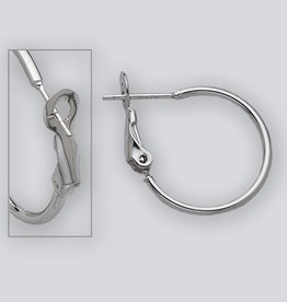 20mm Omega Clip Hoop Earrings