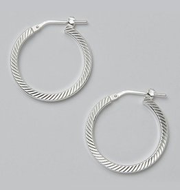 23mm D/C Hoop Earrings