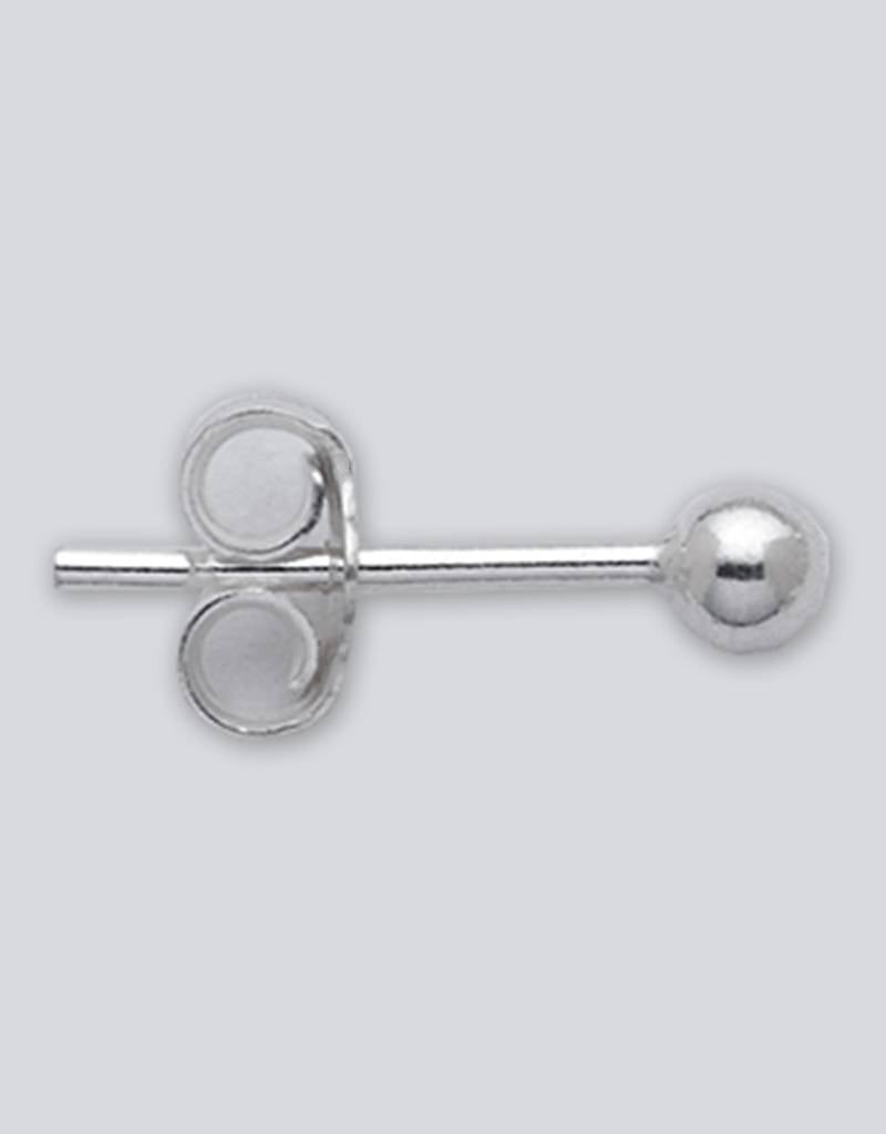 3mm Ball Stud Earrings