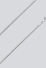 Sterling Silver 3mm Flex Snake Chain Necklace