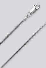 SAC Sterling Silver Snake 025 Chain Bracelet 7"