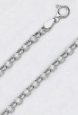 Sterling Silver Rolo 055 Chain Bracelet