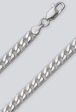 Sterling Silver Curb 120 Chain Bracelet