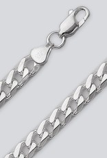 Sterling Silver Curb 180 Chain Necklace