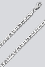 Sterling Silver Flat Marina 120 Chain Necklace