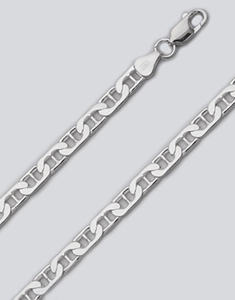 Sterling Silver Flat Marina 150 Chain Necklace