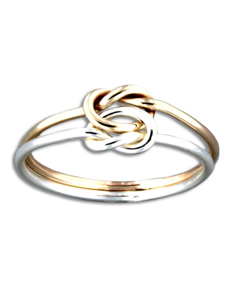 Double Knot SS/GF Ring