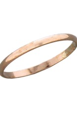 14k Rose Gold Filled 1.6mm Band Ring