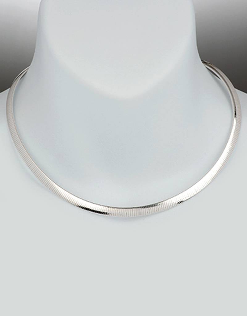4mm Reversible Omega Necklace in 14k White & Yellow Gold 18, Necklaces for  Women, Christmas Gifts for Her, Omega Necklaces for Women - Etsy Denmark
