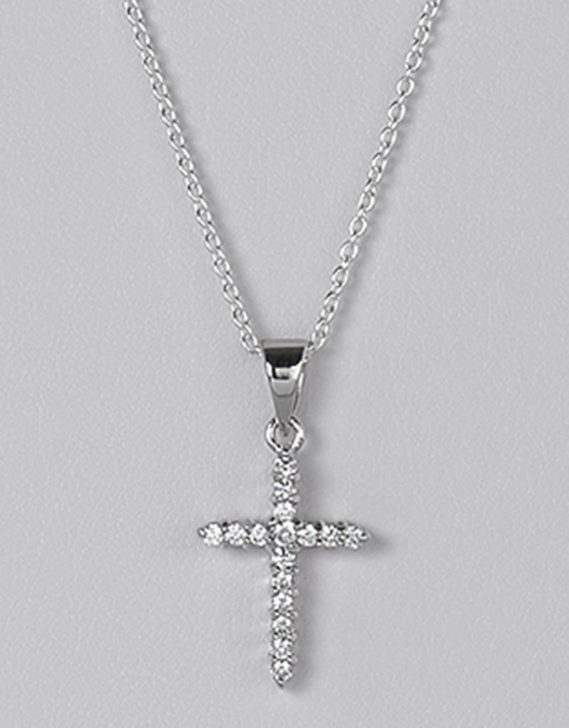 Cross CZ Pendant