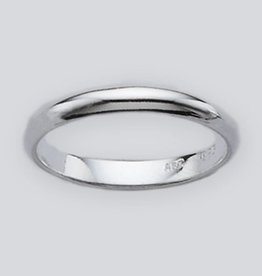 3mm Plain Band Ring