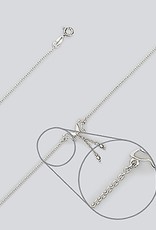 Sterling Silver Butterfly Anklet 9"+1" Extender